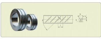 High thread roller ring