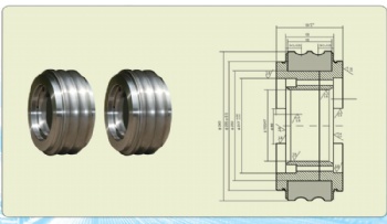 Composite roll ring